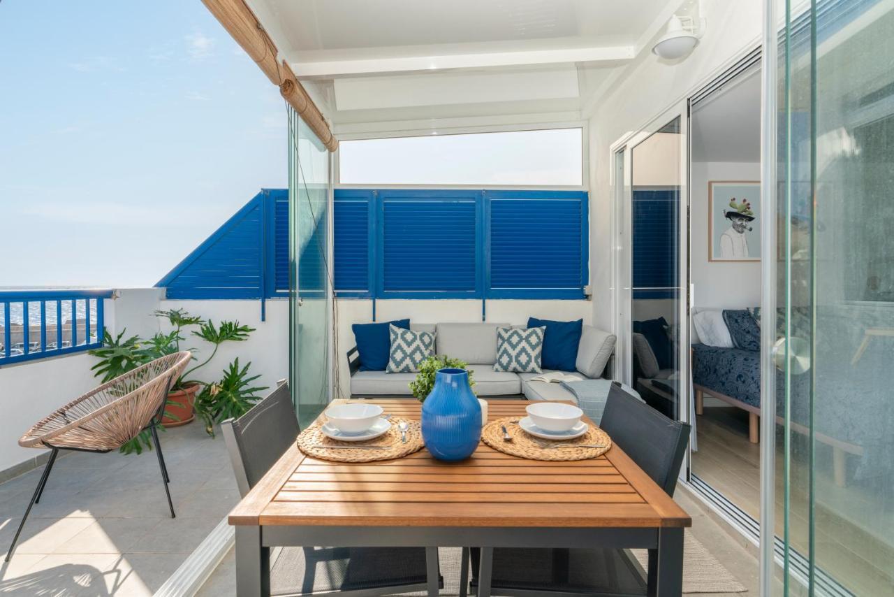 Agaete White&Blue Rooftop Luaran gambar